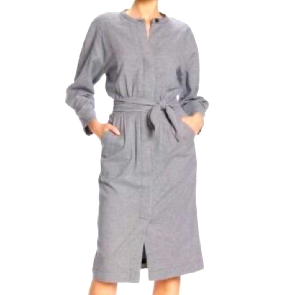Joie Dresses Joie Miltona Houndstooth Cotton Front Belted Dress Size 10
